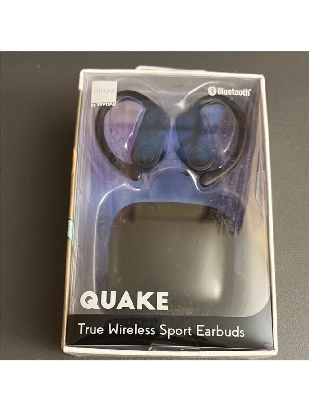 muze by Vivitar Quake True Wireless Sport Earbuds NIB